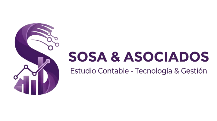 Logo Sosa & Asociados | Estudio Contable, Tecnología & Gestión
